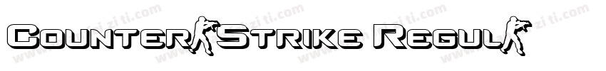 Counter-Strike Regul字体转换
